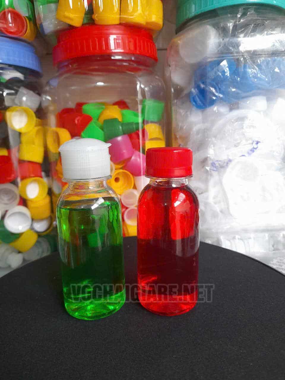 Chai 100ml nắp bật - Ảnh 2