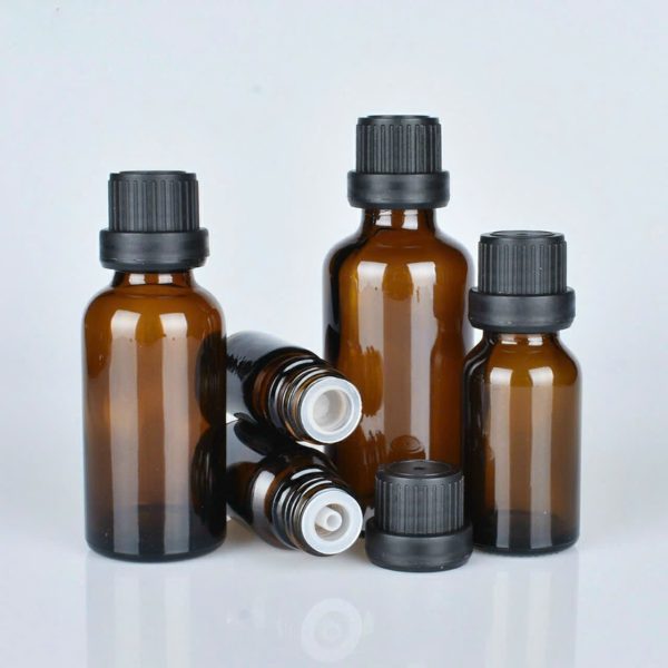 Chai tinh dầu 15ml nâu