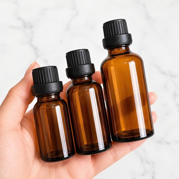 Chai thủy tinh màu nâu 10ml đựng tinh dầu