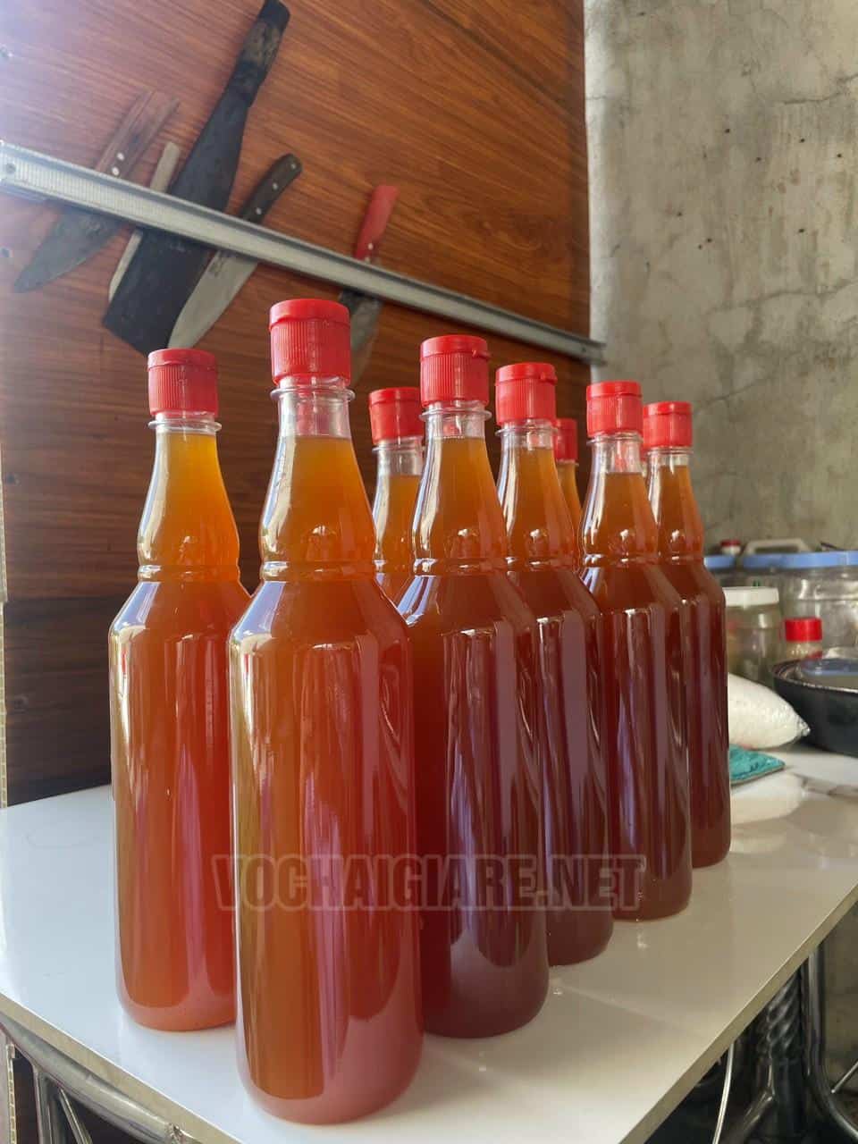 Chai nhựa 1000ml đựng nước mắm - mật ong - Ảnh 4