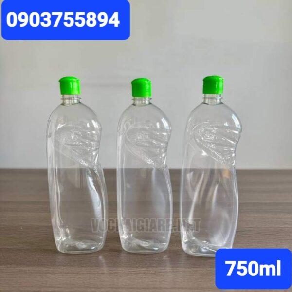Chai nước rửa chén 750ml