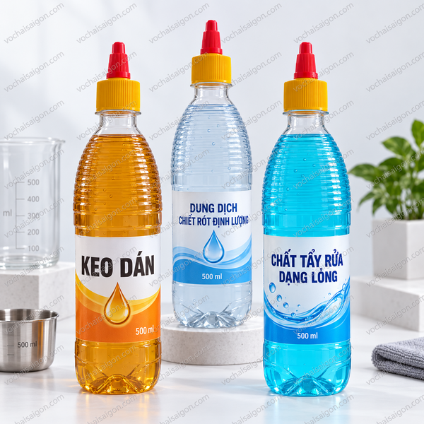 chai PET 500ml
