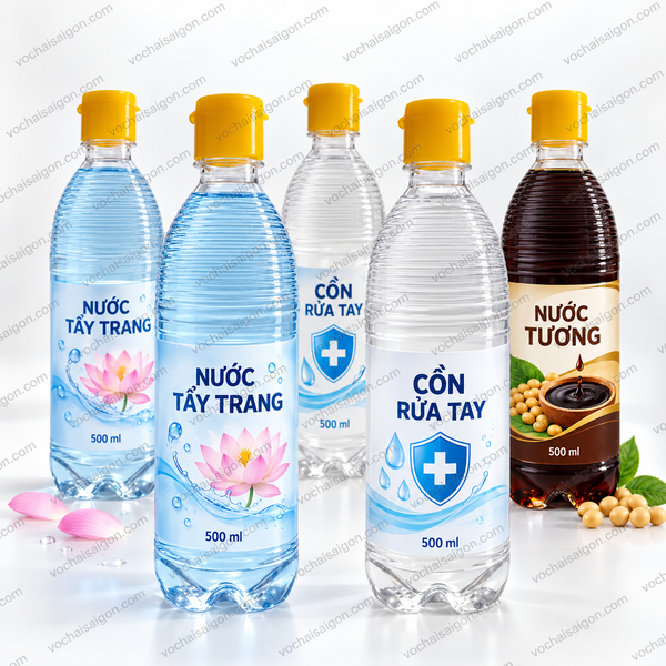 chai PET 500ml