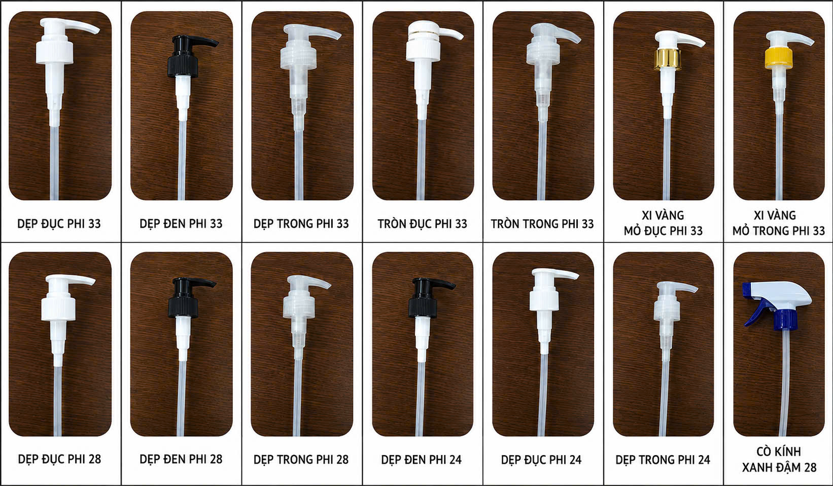 Vòi nhấn phi 33 - nhiều mẫu - Ảnh 9
