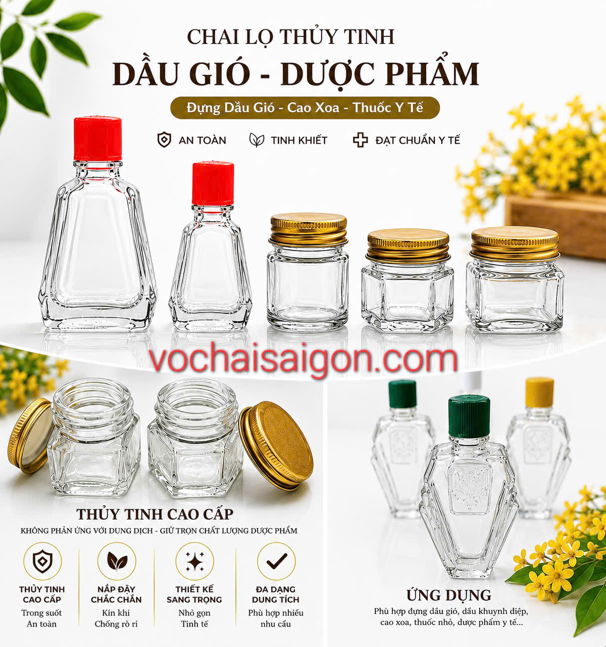 Vỏ chai lọ dầu gió - Ảnh 2